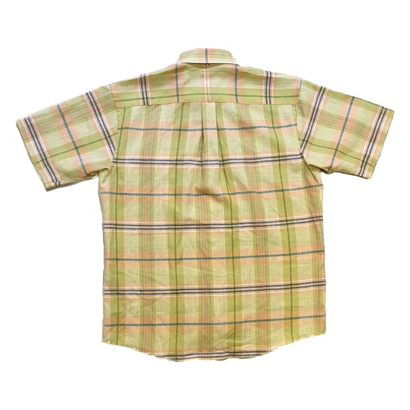 Jos. A. Bank Men's Button Down Plaid Shirt (L) - Picture 3 of 6